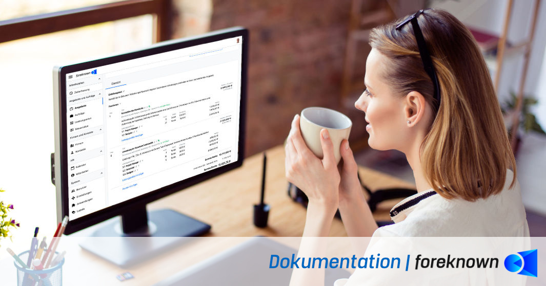 Dokumentation - Empfohlenes Vorgehen für Leistungsarten | foreknown ...