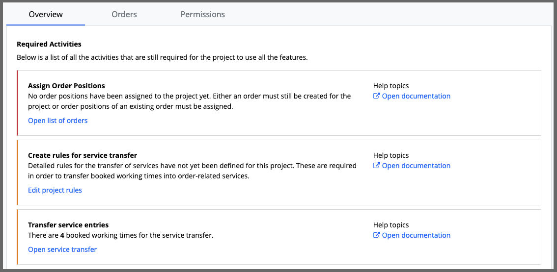 Project Overview - Required Activities