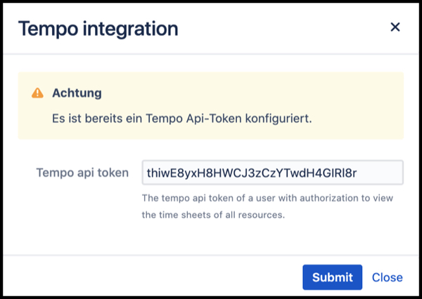 Apps - Tempo Integration
