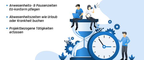 Vollständiges Arbeitszeitmanagement | foreknown Software