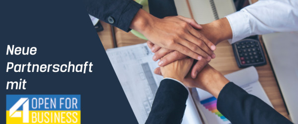 Neue Partnerschaft mit open4business | foreknown Software